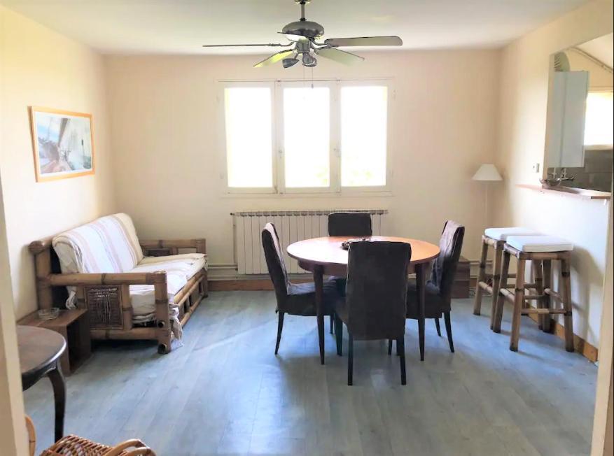 Appartement Vue Sur Baie Et Ocean, 100 M De La Plage Et Du Centre Par Chemin Prive Arcachon Exteriör bild